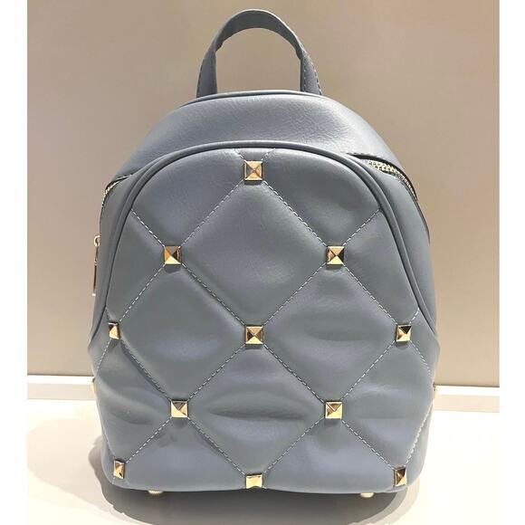 Hayden Quilted Vegan Leather With Studs Women’s Backpack Bag Fashion - Picture 2 of 6